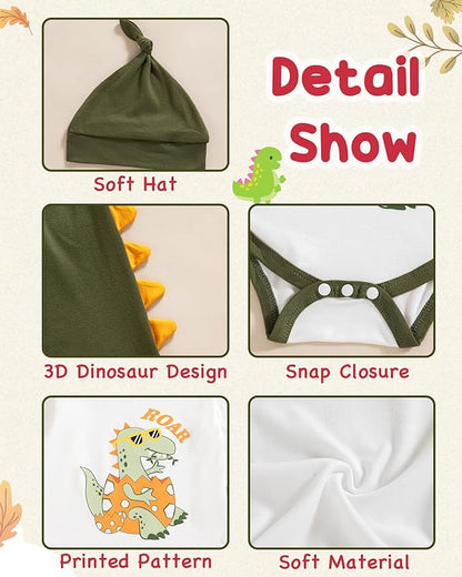 Baby Boy Swimsuit UPF 50+ Sun Protection Rash Guard Swimwear Zipper One Piece Toddler Boy Bathing Suit With Hat