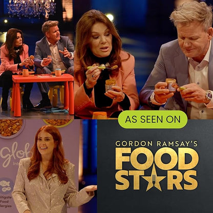 Globowl Stage 3 Baby Food & Toddler Meals, 6+ Months Early Allergen Introduction, Baby Led Weaning, International Whole Food Snacks for Toddlers, Babies, 4 oz Glass Jar, Variety 4-Pack