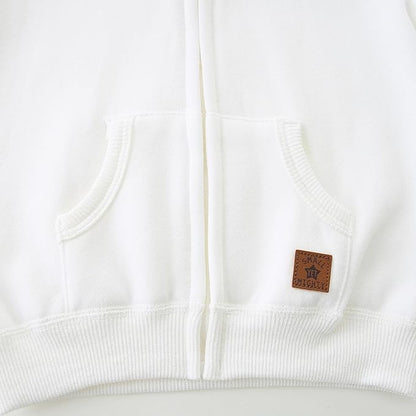 Baby Girls Boys Warm Adorable Hooded Zip Coat for Fall Spring Outerwear 3-24M Kids Jacket