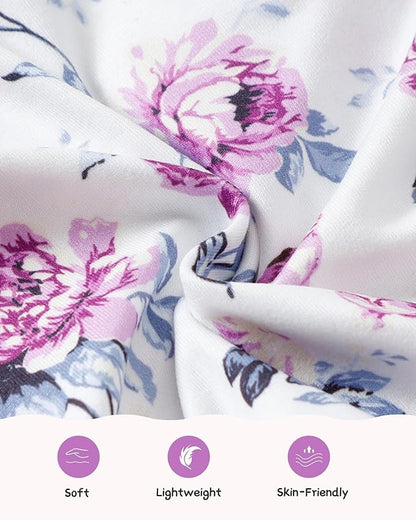 Mioglrie Newborn Baby Girl Clothes Long Sleeve Romper Infant Fall Winter Outfits Floral Hat Jumpsuit Preemie Girl Clothes