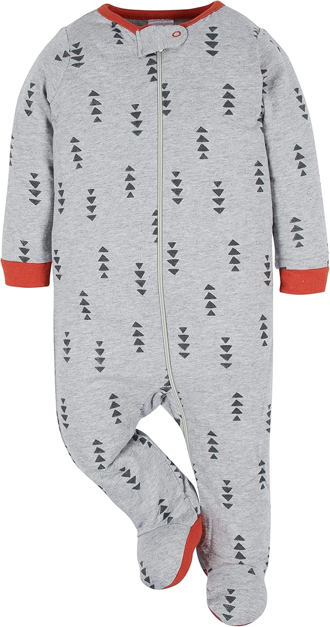 Onesies Brand baby-boys 4-pack Sleep 'N Play Footies