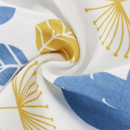 Newborn Side snap Shirts for Baby Girls & Boys, Purcotton Baby Girls & Boys Top Tees with Cute Patterns, 2-Pack