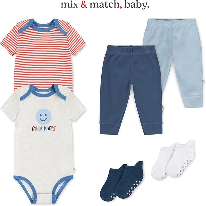 HUGGIES unisex-baby 5-pack Everyday Bodysuit