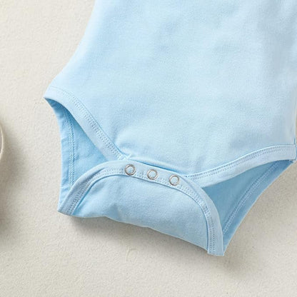 Baby Girl Solid Color Romper Infant Ruffle Sleeve Bodysuit One Piece Outfit Toddler Jumpsuit clothes