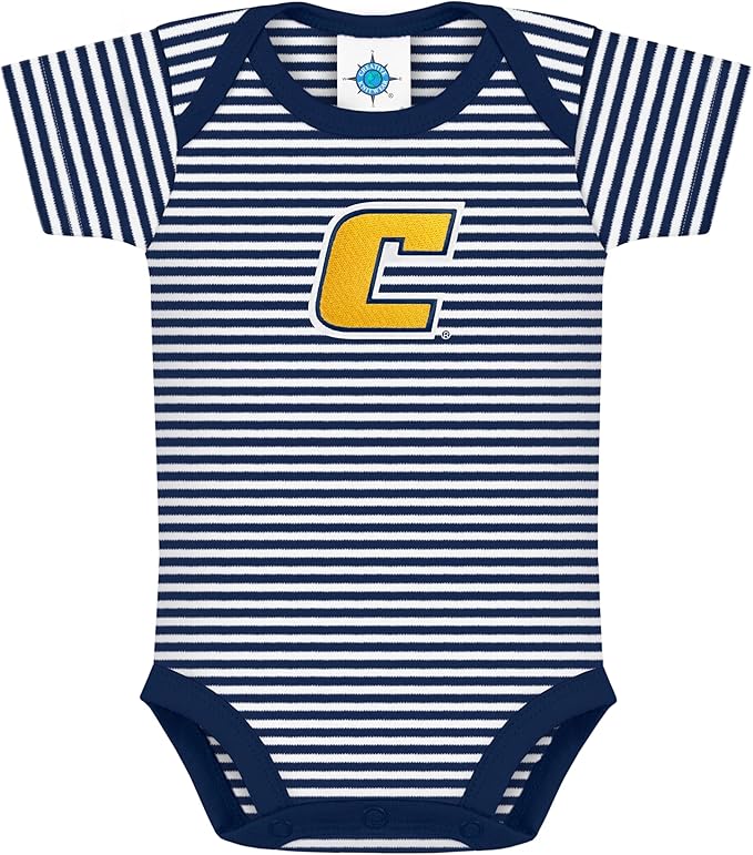 Creative Knitwear College Baby NCAA Infant Striped Bodysuit