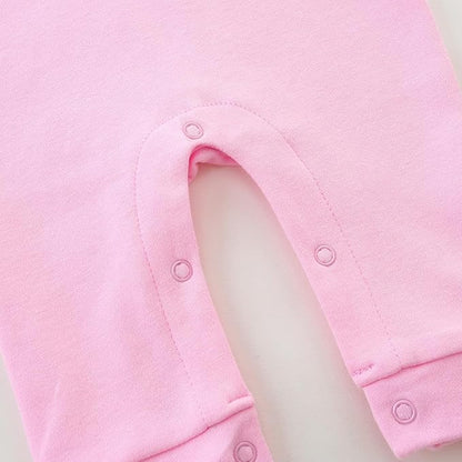 Unisex Baby Onesie, Long Sleeve 100% Cotton Baby Clothes, Baby Footless Jumpsuit