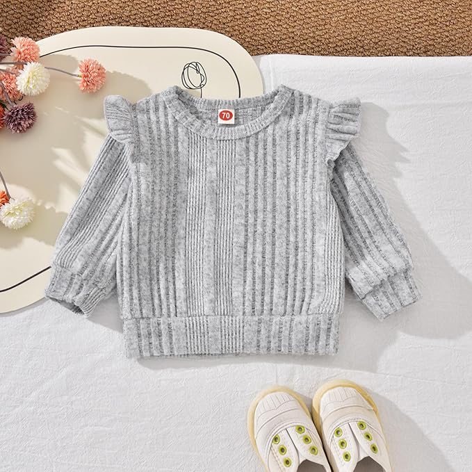 Aalizzwell Infant Baby Girl Fall Winter Outfit