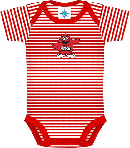 Creative Knitwear College Baby NCAA Infant Striped Bodysuit