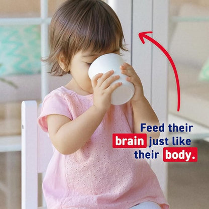 Enfagrow Premium Toddler Nutritional Drink, Made with Real Milk, Brain-Building Omega-3 DHA, Nutrients and Prebiotics for Growth & Immune Support, Non-GMO, Toddler Milk Powder, 32 Oz Can (Pack of 2)