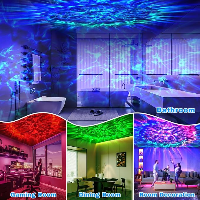 Galaxy Projector for Bedroom, Nebula Galaxy Night Light Projector with Timer and Remote,Gift for Kids Adults for Ceiling,Birthdays,Christmas,Valentine's Day