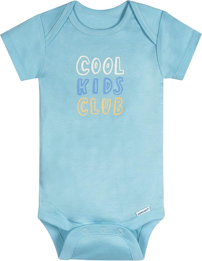 Onesies Brand unisex-baby 8-pack Short Sleeve Mix & Match Bodysuits