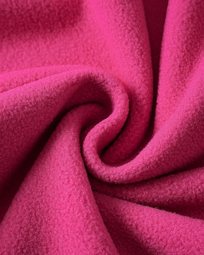 Toddler Fleece Jacket Kids Lightweight Outerwear Boys Girls Long Sleeve Fall Spring Coat 2-12 Years