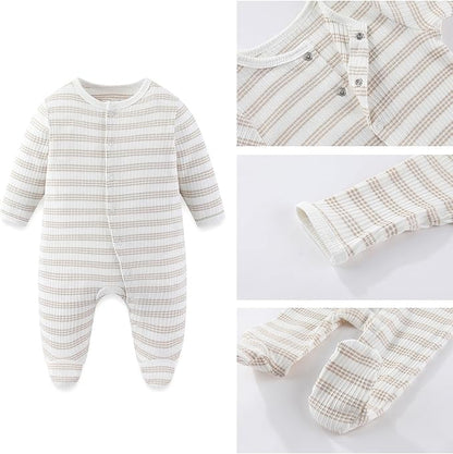 Baby Boy Girl Layette Set 18 Piece Infant Essentials Must Haves Clothes 0-9 Month Rompers+Bodysuits+Hats+Socks