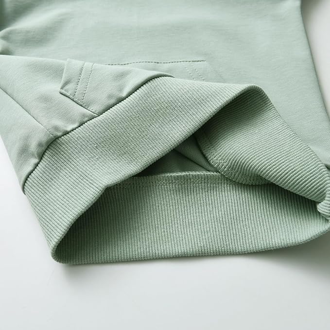 Toddler Infant Baby Boy Clothes Striped Long Sleeve Hoodie Tops Sweatsuit Pants Outfit Set