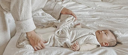 GUNAMUNA günamüna Unisex Baby, Toddler Wearable Blanket, Sleeping Bag Bamboo Rayon, Sleep Sack with Diaper Zipper, 2.6 TOG