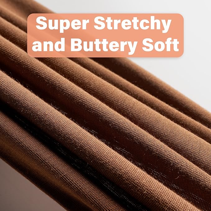 Newborn Baby Knotted Gown, Ultra-Soft Infant Sleeper Coming Home Outfit with Hat, Bowknot (2 Packs)