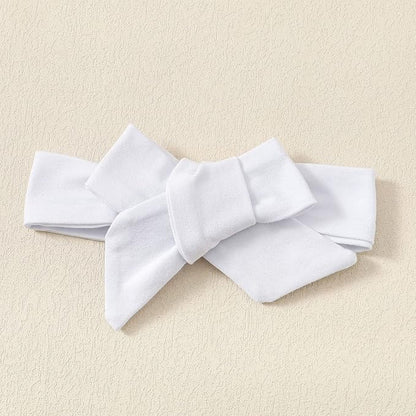 Baby Girl Clothes Infant Ruffle Sleeve Romper Dress Newborn Solid Tutu Skirt Sets Jumpsuit Headband Outfit