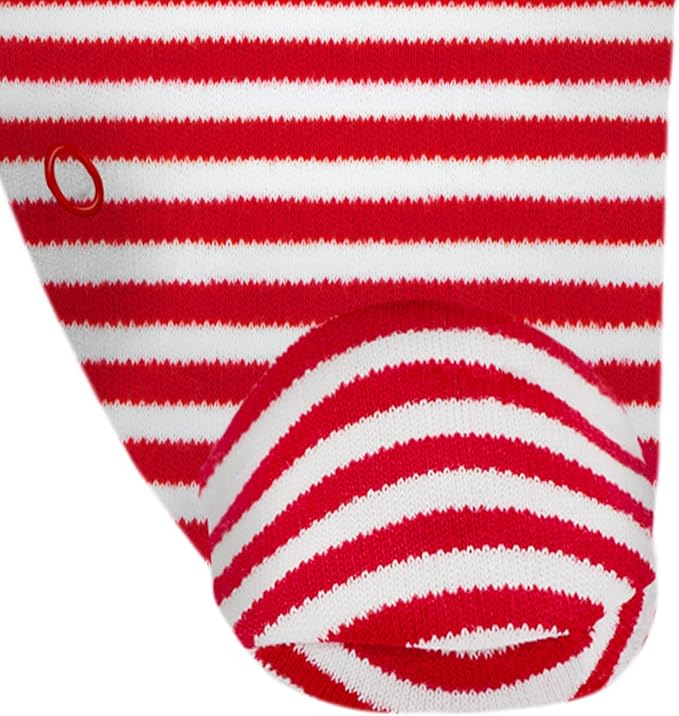 Creative Knitwear College Baby Striped Footed Romper - Team Logo, Multiple Colors, for Boys & Girls (0-9 Months)