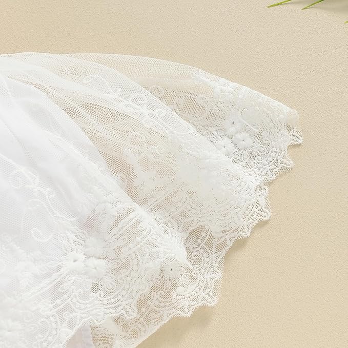 Baby Girl Clothes Floral Boho Lace Romper Bodysuit Romper Jumpsuit Summer Outfit Summer Baby Clothes Girls