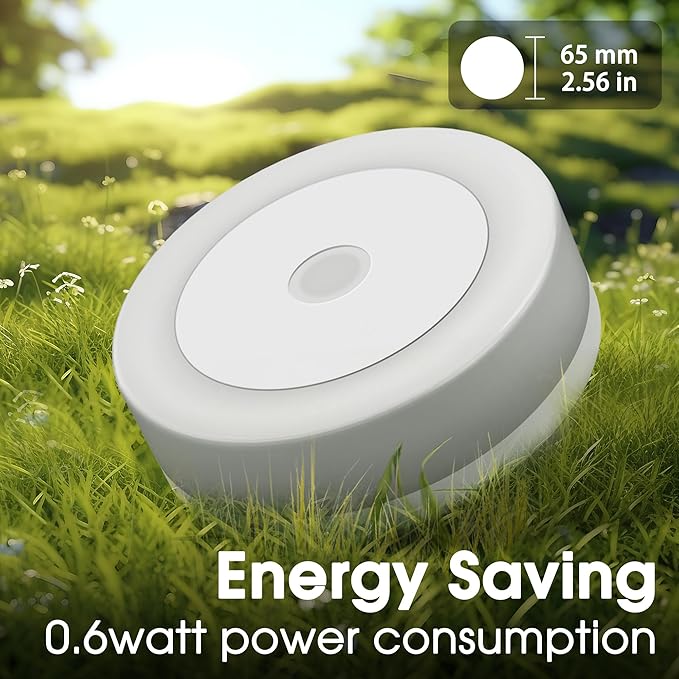 Briignite Night Lights Plug into Wall, [4Pack], Nightlights with Light Sensors, LED Night Light for Kids Room, Baby Night Light, Bathroom, Stair Lights, Hallway Light, Cool White