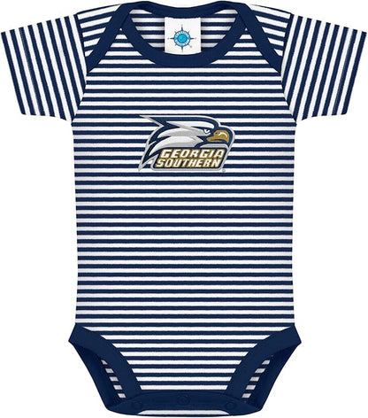 Creative Knitwear College Baby NCAA Infant Striped Bodysuit