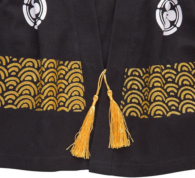 Baby Boy Kimono Romper Suit Japanese Costumes Infant Cotton Samurai Outfits