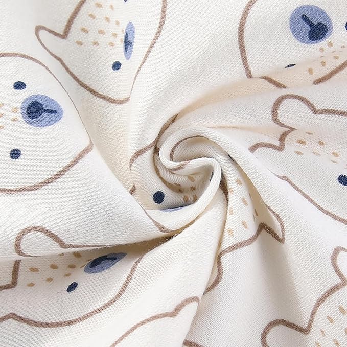 Baby Boy Girl Bodysuit 5 Pack Cotton Short Sleeve Romper Soft Baby Clothes Outfit 0-12 Month