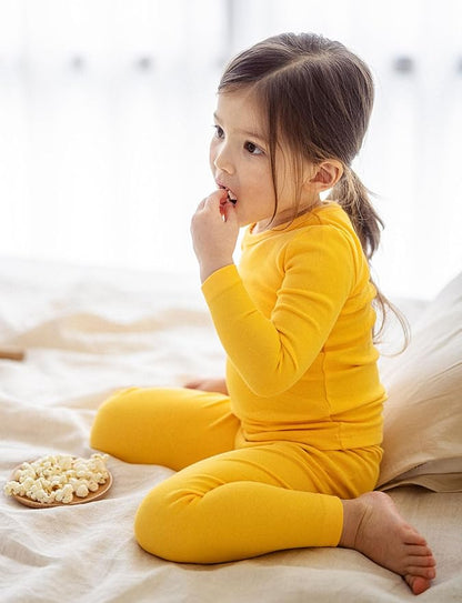 AVAUMA Baby Boys Girls Pajama Set Kids Toddler Snug fit Basic Cotton Sleepwear pjs for Daily