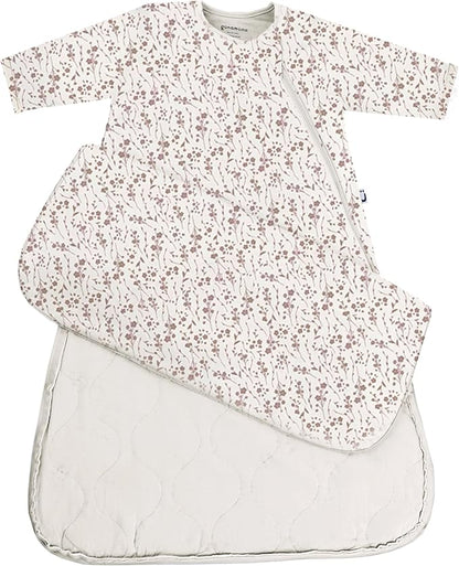 GUNAMUNA Unisex Long-Sleeve Sleep Sack, Wearable Sleep Bag for Toddlers and Babies, Soft Rayon, 2.6 TOG