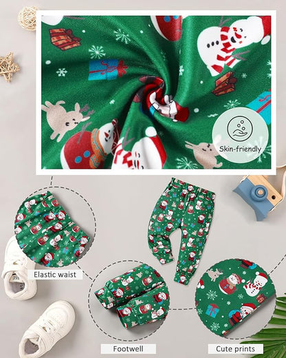 Baby Clothes Boy Newborn Outfits Animal Print Long Sleeve Romper and Pants 2PCS Fall Winter Infant Clothing Set