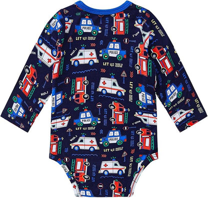 pureborn Baby Boys Girls Bodysuit Super Soft Cotton Romper 0-24 Months