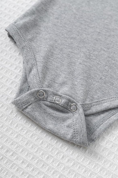 Level 1 Adorable Baby Romper 100% Soft Cotton Onesie Bodysuit for Newborns & Infants