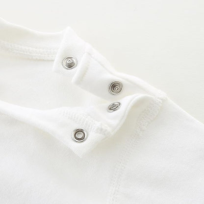 Baby Multicolor Short Sleeve T-Shirt Tee Summer Solid 100% Cotton Basic Clothes