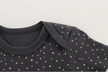 Fashion Unisex baby Boy Girl Bodysuits 5-Pack Casual Cotton Soft Infants Outfit New born Clothes