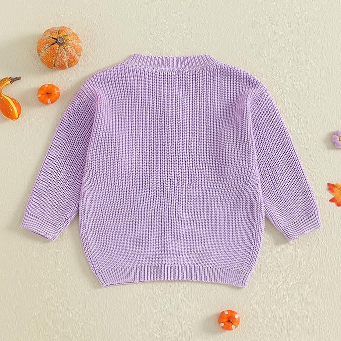 Baby Girl Cardigan Sweater Long Sleeve Button Up Knit Sweatshirt Jacket Toddler Baby Girl Fall Outfits