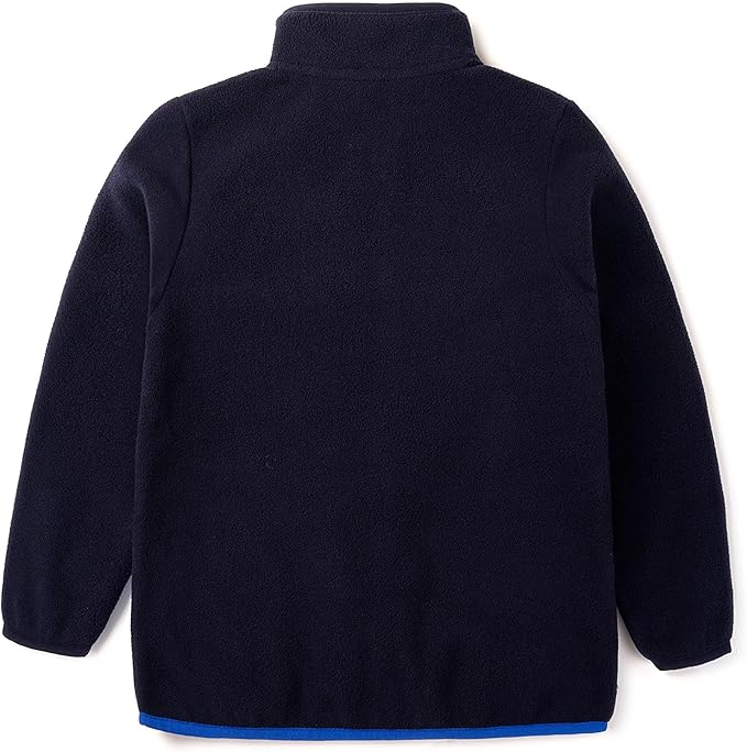 Toddler Fleece Jacket Kids Lightweight Outerwear Boys Girls Long Sleeve Fall Spring Coat 2-12 Years