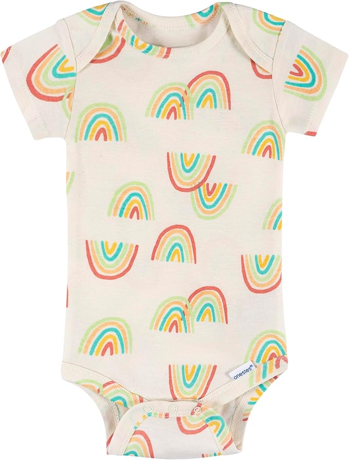 Onesies Brand baby-girls 8-pack Short Sleeve Mix & Match Bodysuits