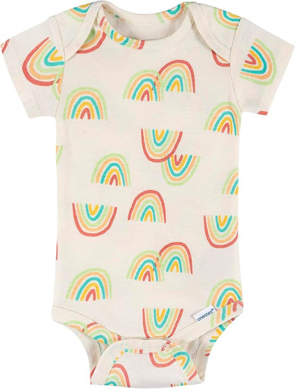 Onesies Brand baby-girls 8-pack Short Sleeve Mix & Match Bodysuits