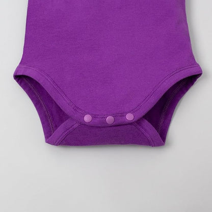 LYSMuch Baby Girls Ruffle Sleeves Bodysuit Infant Solid Color Top Jumpsuit