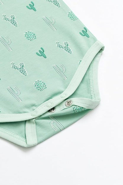 MONICA + ANDY Short Sleeve Jack & Jill Bodysuit, 100% Organic Baby Clothes for Girls & Boys, Newborn, Infant & Preemie Sizes