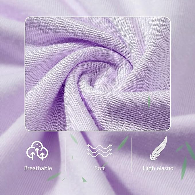 Bamboo Rayon Baby Bodysuit,Short Sleeve Bodysuits Solid Color Outfits for Infant Boys Girls Soft Clothes