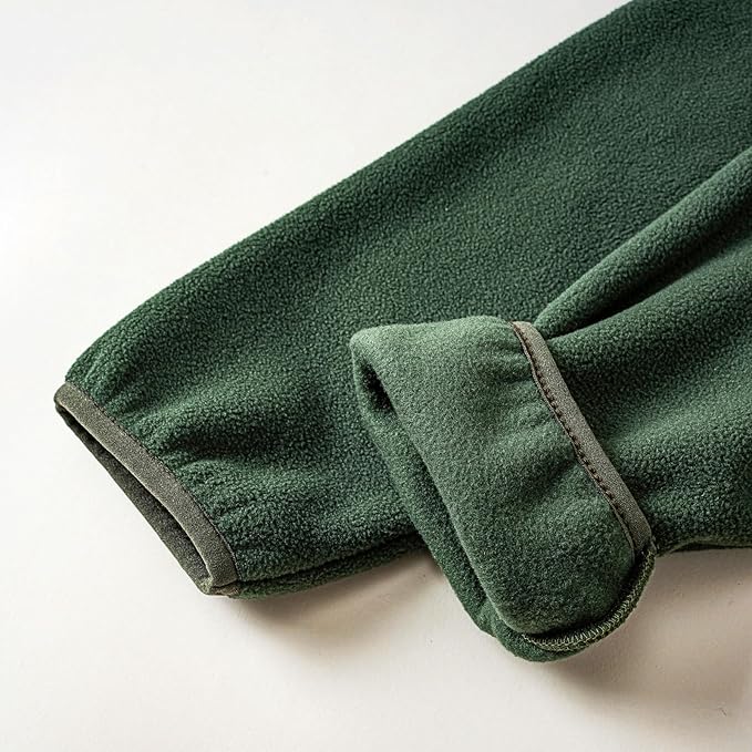 Toddler Fleece Jacket Kids Lightweight Outerwear Boys Girls Long Sleeve Fall Spring Coat 2-12 Years