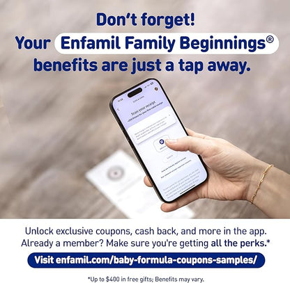 Enfamil Nutramigen Hypoallergenic Baby Formula with Iron, Lactose Free, Colic Relief from Cow's Milk Allergy Starts in 24 Hours, Brain Building DHA, Probiotic LGG for Immune Support, 27.8 Oz Can