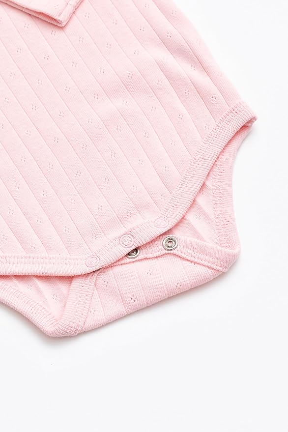 monica + andy Long Sleeve Jack & Jill Bodysuit, Organic Baby Clothes for Girls & Boys, For Preemie, Newborn & Infant