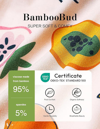 Baby Footie Romper Pajamas Unisex Newborn Infant Pjs Soft Rompers Viscose from Bamboo Sleepwear