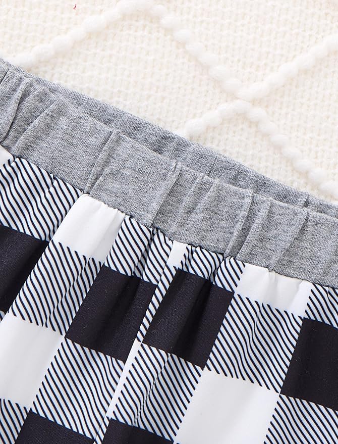 Baby Boy Clothes Long Sleeve Hoodie Romper and Plaid Pants Set Fall Winter Baby Boy Outfit 0–18 Months