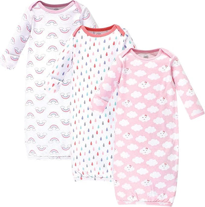 Luvable Friends unisex-baby Cotton Gowns