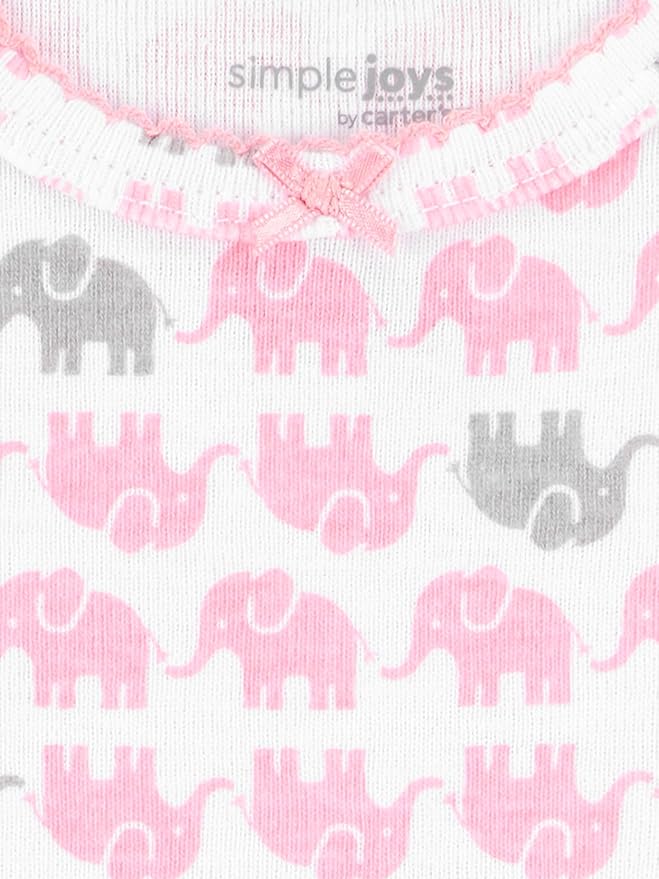 Simple Joys by Carter's Baby-Girls 6-Pack Short-Sleeve Bodysuit