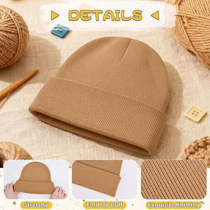 ZOORON Toddler Beanie Baby Kids Beanies Warm Winter Hat Knit Skull Cap for Boys & Girls Soft Children Infant Hat