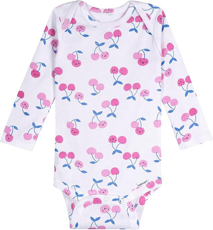 Onesies Brand, Unisex Baby, 6-Pack Long Sleeve Bodysuits